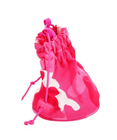 Outanaya Universal Blowing and Curling Hair Dryer Auxiliary Tool Cloth Bag Windshield (rose Red) Diffuser