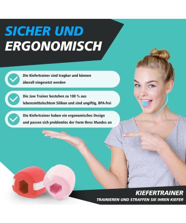 6PC Kiefer Trainer Set | Jawline Exercise Balls for Defined Jawline & Facial Fitness | Doppelkinn Trainer & Face Exercise Tools - Buy Online on GoSupps.com