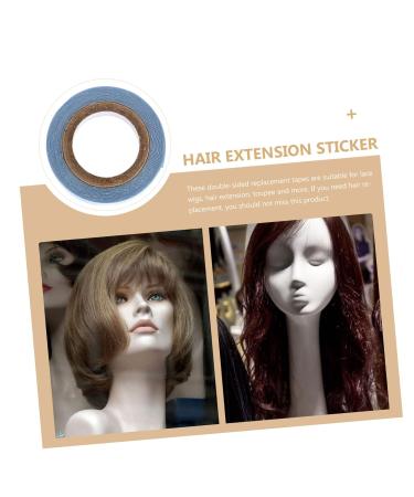 PLAFOPE 1 Roll Wig Women Hair Tape Women Lace Tape Lace Tape for Wigs Lace Wig Tape Wig Tape Lace Tape Hair Extension Wig Tape Wig Tape for Lace Wigs Hair Wig Tape 5x5cm Blue - Buy Online on GoSupps.com