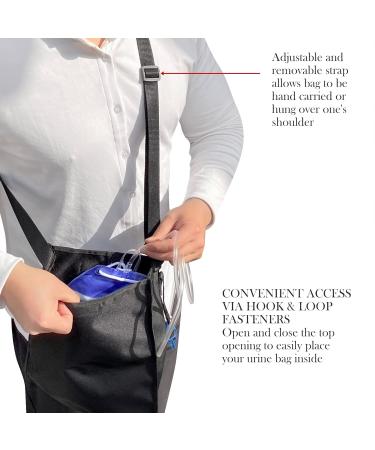 Urine Drainage Bag Holder with Adjustable Strap & Catheter Tube Cover - Secure Your Nephrostomy & Foley Bags - Buy Online on GoSupps.com