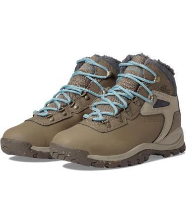 Columbia Women's Newton Ridge Plus Omni Heat Hiking Shoe 8.5 - Wet Sand/Sea Wave - Buy Online on GoSupps.com