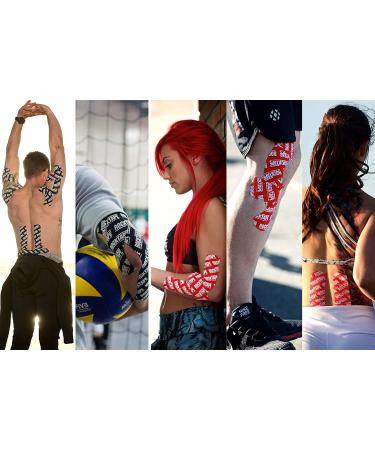 Kinesiology Tape for Athletes | Water Resistant | Reduce Pain & Injury | 5cm x 5m | Uncut | Argyle Blue - Buy Online on GoSupps.com