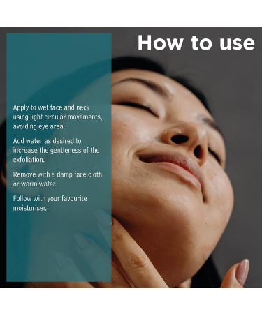 Sea Magik - Face Scrub Exfoliator Soothing and Replenishing Infused with Hydrating Dead Sea Salt and Salicylic Acid Moisturising Suitable for All Skin Types Vegan Cruelty Free (75ml) - Buy Online on GoSupps.com