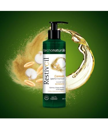 Restivoil Tecnonaturae Shampooing Nutritif Cheveux Secs Surferment s Huiles L g res Biod gradables 250 ml - Buy Online on GoSupps.com