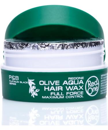 Redone Cire Aquatique Coiffante Wax Olive 150ml | Forte Tenue l Gel Pour Les Cheveux | Ultra-tenue | Pour Hommes et Femmes | Parfum Olives| Contr le Maximum - Buy Online on GoSupps.com