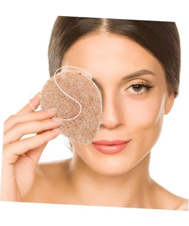 HONMEET Walnut Cleansing Puff Face Cleaning Sponge Face Scrubber Facial Cleansing Sponge Face Washing Sponge Facial Sponge Face Sponges for Cleansing Face Sponge for Washing Face - Buy Online on GoSupps.com