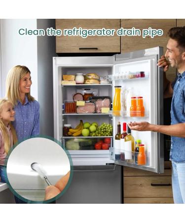 3m sink cleaning brush drain unblocker For Bathroom Shower Plug Hole Air Conditioning Pip drain snake cleaning around the hard-to-reach narrow pipes.(Green) - Buy Online on GoSupps.com
