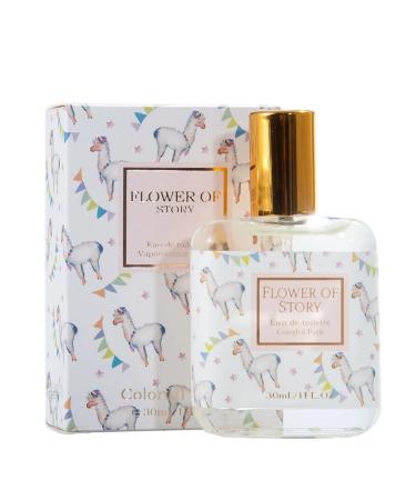 Flower Story Girl Cute Student Ladies Perfume Light fragrance Lasting fresh 1oz (paradise OZ) 0.2 Ounce (Pack of 5) 0.2 Ounce (Pack of 5) paradise