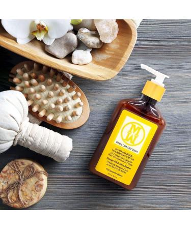 OMM Collection Natural Shea Mango Cacao Hand & Body Lotion - Moisturizer & Lightweight cream for Dry Cracked Sensitive Skin - Non Greasy Super Hydration Promotes Skin Rejuventation Jasmin Blanc - Buy Online on GoSupps.com