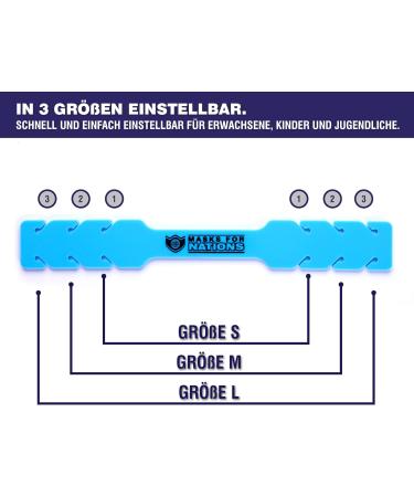 Adjustable Mask Holder Set - 4 Color Mask Extensions for Comfort & Protection | Neck & Ear Hooks - Buy Online on GoSupps.com