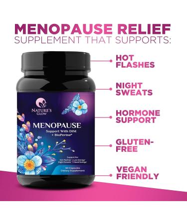 Menopause Relief: DIM Supplement for Hormone Support - 60 Capsules - Buy Online on GoSupps.com