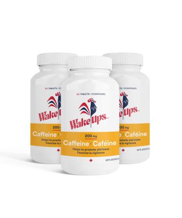 Wake-Ups 200mg Caffeine Tablets (Pack of 3)