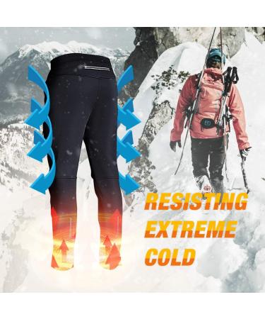 Souke Sports Winter Men s Bicycle Pants - Long Thermo Fleece Lined Windproof & Water-Repellent Softshell - L PL8060-4/4 Black - Buy Online on GoSupps.com