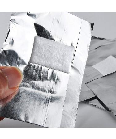 200Pcs INHDBOX Nail Polish Remover Foil Wraps with Large Cotton Pads - Soak Off Gel Remover - Buy Online on GoSupps.com
