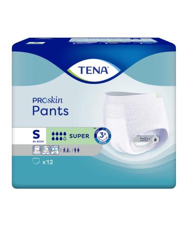 Tena - Tena Proskin Super (Size S) Pants - 12 Pieces Small