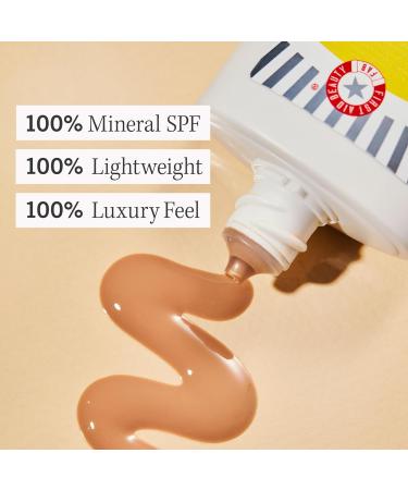 First Aid Beauty Weightless Liquid Mineral Sunscreen SPF 30 - Zinc Oxide Formula for Everyday Use - 1.5 oz - Lightweight & Effective UV Protection - Buy Online on GoSupps.com