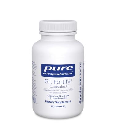 Pure Encapsulations G.I. Fortify (Capsules) | Supports G.I. Function  Motility and Detoxification | 120 Capsules