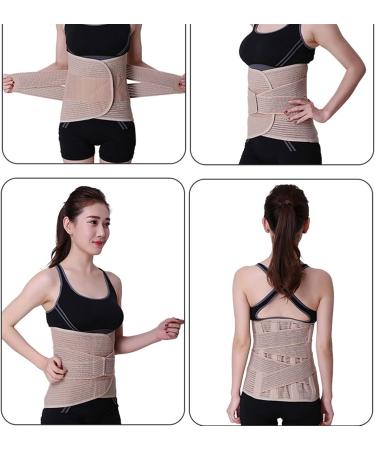 Lumbar Support Brace Back Support Belt Height 33Cm for Early Kyphosis Rounded Shoulders Posture Correction Muscular Aches Waist Support Back Adjustable (Size : Large) (Xx) (Large) - Buy Online on GoSupps.com