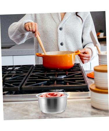 Ciieeo 100 Pcs Stainless Steel Sauce Pot Small Serving Dish Ice Cream Plates Soy Sauce Container Au Jus Steel Condiment Dishes Dessert Containers Sauce Dipping Bowls Metal Seasoning Bowl Mx10pcs As Shownx10pcs - Buy Online on GoSupps.com