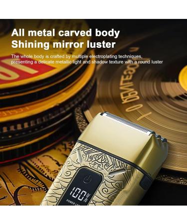 Beard Trimmer for Men - IPX6 Waterproof Electric Razor with 3 Blades | Wet & Dry Hair Clippers for Travel Grooming - Buy Online on GoSupps.com