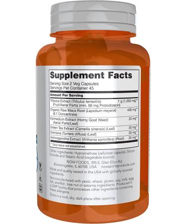 Now Foods Sports Tribulus Extreme - 90 Veg Capsules for Enhanced Performance - Buy Online on GoSupps.com