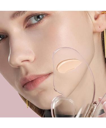  Xinhuju Makeup mixing palette Acrylic cosmetic palette tray for mixing | Foundation mixing palette cosmetic palette for mixing pigments and foundation - Buy Online on GoSupps.com