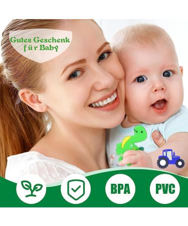Buy WTPIN Silicone Chew Necklace for Kids - 4 Pack Sensory Bei ring for Ages 1-12 | Safe Baby Chew Jewelry - Buy Online on GoSupps.com