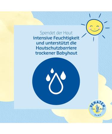 Penates Baby Intensive Care Cream - 24H Moisturizer with Olive Leaf Extract | Face & Body - 100ml (2-Pack) - International Shipping - Buy Online on GoSupps.com