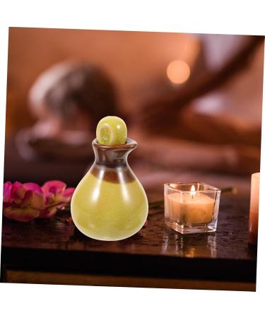 Buy Solustrious Ceramic Fluid Bottle - Elegant Sauce & Soy Sauce Dispenser for Essential Oils Mini Perfumes & Spices | International Shipping - Buy Online on GoSupps.com