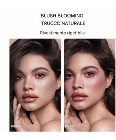 Cream Rouge - Red blush for cheeks highly glossy sheer eyes | Red - Warm long-lasting multifunctional colored cream blush for cheeks eyes and lips - Buy Online on GoSupps.com
