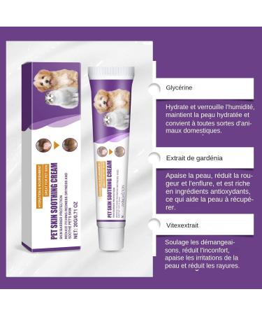 Pet skin cream dog skin care | Moisturizing cream for healthy skin nourishing and non-greasy agent Moisturizing cream for dry dog skin - Buy Online on GoSupps.com
