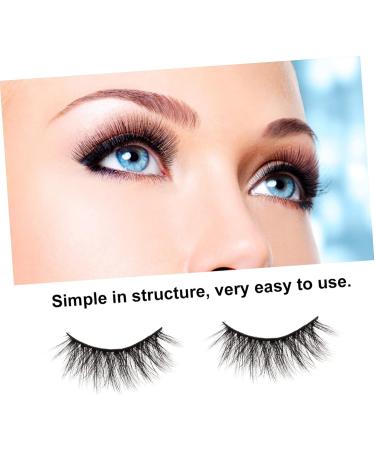 minkissy 1 Box 6d False Eyelashes 3d Eyelashes Beauty Accessories Cosmetics Eye Lashes Makeup Accessories Fake Eyelashes Wispy Lashes Dense Makeup Eyelashes Lashes Bulk Chemical Fiber - Buy Online on GoSupps.com