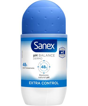 Sanex Roll-on Dermo Extra Control 50 ml Pack of 6 - Buy Online on GoSupps.com