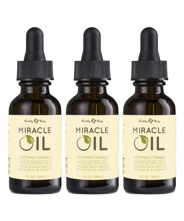 Earthly Body Miracle Oil 100% All Natural 3 Pack 1 Ounce Each - Buy Online on GoSupps.com