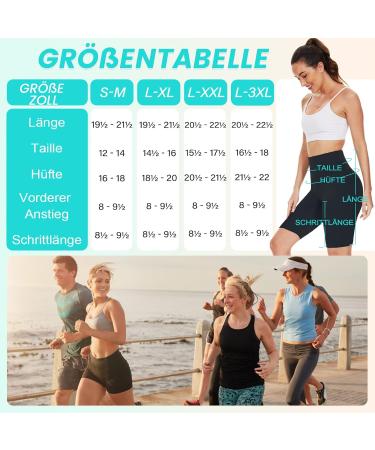 Missluck Women's Cycling Shorts with Pockets - High Waist Opaque Summer Sports Pants in White - Perfect Leggings for Comfort and Style - Buy Online on GoSupps.com