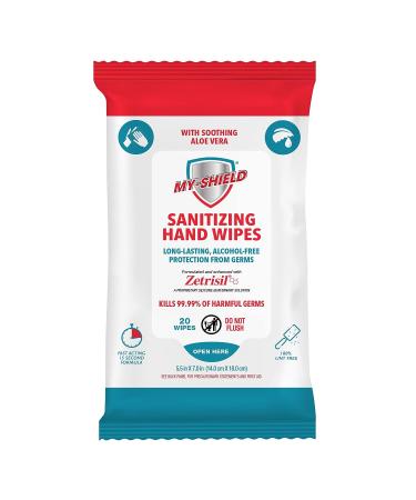 Alcohol-Free My-Shield Travel Bundle: Hand Sanitizer Foam, Travel Wipes & Body Spray - Kills 99.9% of Germs, Aloe Vera Moisturizing Protection - Buy Online on GoSupps.com