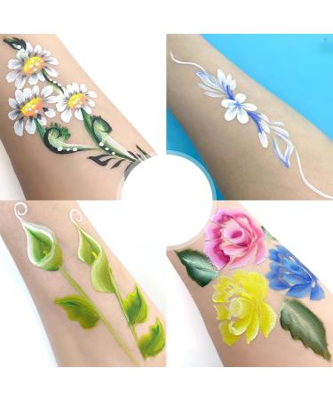 Face Paint | Washable Paint Palette 12-Grid Water-Soluble Cosmetic Palette with Vibrant Colors for Teens Students Adults Cosplay Parade - Buy Online on GoSupps.com