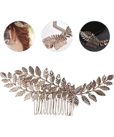 FRCOLOR Comb Bridal Headpiece Leaf Decor Wedding Hair Accessories Bride Headband Bride Hair Accessories Wedding Bridal Headband Women Hair Accessories Hair Accessories for Women Zinc Alloy - Buy Online on GoSupps.com