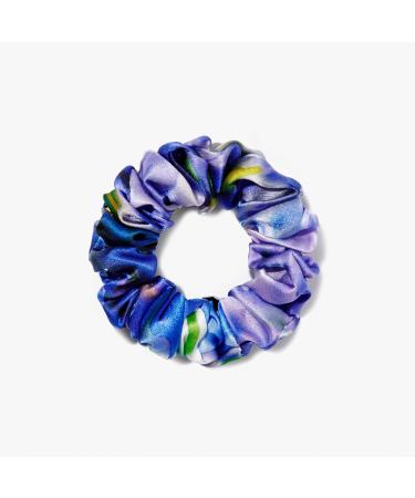 LILYSILK X Mika Ninagawa 4 Pack Silk Hair Scrunchies Set - Floral Ponytail Holders for Women | Prevent Frizz & Breakage | Elastic Hair Ties Lisianthus Hydrangea - Buy Online on GoSupps.com