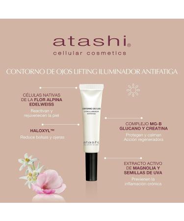 Atashi | Buena Cara Ritual | DD Cream Antiedad + Contorno de Ojos Lifting Iluminador + Agua Micelar | Efecto Glow | Treatment with Color | Reduce Bolsas y Ojeras | Desmaquilla Rostro Eyes and Lips - Buy Online on GoSupps.com