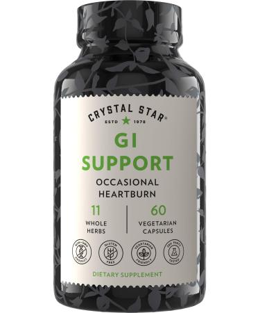 Crystal Star GI Support 60 Vegetarian Capsules
