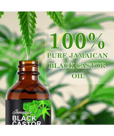 Jamaican Black Castor Oil Black Castor Oil 100% Pure Natural Castor Oil Organic Treatment for Damaged Hair & Dry Skin Cold Pressed Oil for Hair Growth Eyebrows Eyelashes (60ml W/Gua Sha Tools) - Buy Online on GoSupps.com