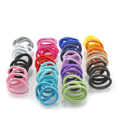 My Lello Girls Small Premium Ponytail Holder Seamless Hair Bands Red 20pcs - Pack of 20 Red Elastic Bands - Buy Online on GoSupps.com