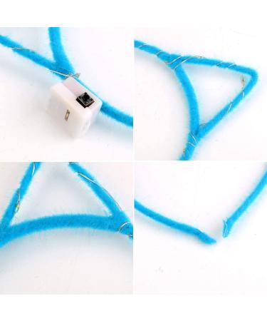 10 Pack LED Cat Ear Headbands - Cute Light Up Headdress for Halloween & Christmas Parties - Hair Accessories for Girls & Adults - Buy Online on GoSupps.com