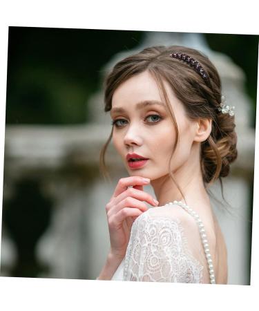 DOITOOL 1pc Hair Accessory for Women Hair Jewels for Women Hair Comb for Girls Hair Comb for Women Hair Pin Hair Clip French Comb Large Hair Combs Women Hair Comb Women Headdress - Buy Online on GoSupps.com