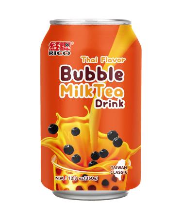 RICO - Thai Bubble Milk Tea Drink - 24 X 350 ML - Multipack Thai Multipack