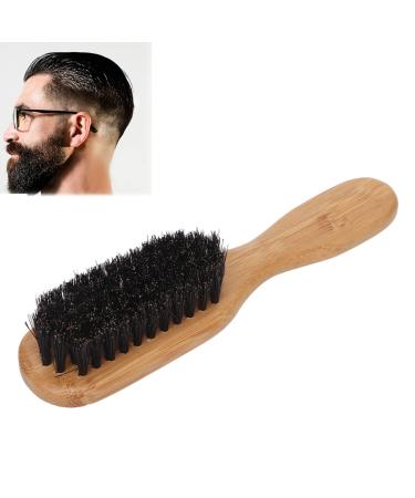 Beard Brush Reinforced Process Skin Wood Handle Barber Shop Tool Beard Cleaning Tool for Safety Razor