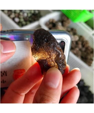 Natural Raw Translucent Meteorite Specimens Falling Palm Stones Collection Gem Yoga Decor in Bulk ZJGIDTEM (Size : 200g) - Buy Online on GoSupps.com