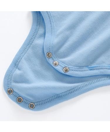 Bestele Baby Bodysuits Short Sleeve Cotton Onesies Rompers for Newborn Boys and Girls | 3-6 Months - Buy Online on GoSupps.com