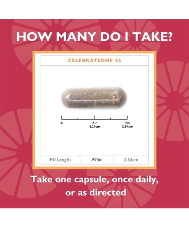 Celebrate Vitamins CelebrateONE 45 45mg Iron - Once Daily Bariatric Multivitamin Essential Vitamins & Minerals - Gastric Bypass & Sleeve Gastrectomy Supplement (30 Capsules) 30 Count (Pack of 1) - Buy Online on GoSupps.com